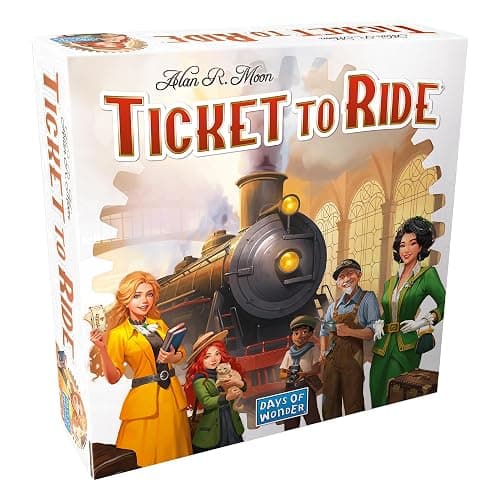 Asmodee Ticket to Ride Board Game (2025 Refresh) - A Cross-Country Train Adventure for Friends and Family, Strategy Game for Kids & Adults, Ages 8+, 2-5 Players, 30-60 Minute Playtime - Image 1
