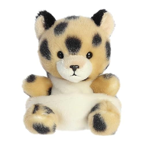 Aurora® Adorable Palm Pals™ Chutney Cheetah™ Stuffed Animal - Pocket-Sized Play - Collectable Fun - Yellow 5 Inches - Image 1