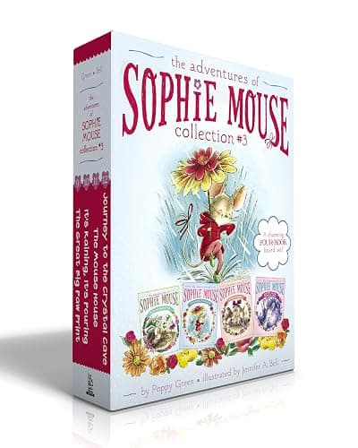The Adventures of Sophie Mouse Collection #3 (Boxed Set): The Great Big Paw Print; It's Raining, It's Pouring; The Mouse House; Journey to the Crystal Cave - Image 1