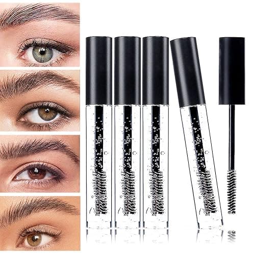 DAGEDA Clear Eyebrow Setting Gel, 4 Pack Brow Fix Gel, Waterproof And Sweat-Proof Eyebrow Repair Liquid Brows Styling Beauty Salon Home Use Makeup, 3.53oz - Image 1