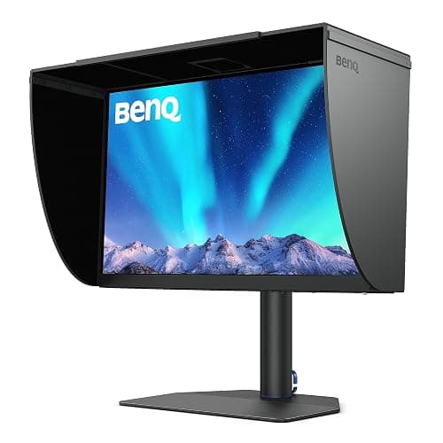 BenQ SW272Q 27-inch 2K 90W USB-C Photographer Monitor, 99% Adobe RGB, 98% DCI-P3/Display P3, Nano Matte Panel with TUV Anti-Reflection Certification, 1.07 Billion Colors, 16 bit 3D LUT, HDR - Image 1