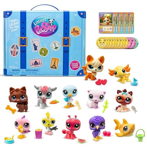 Littlest Pet Shop - Traveling Adventure Collector Set - LPS Gen 7, Authentic Mystery Figures, Surprise Collectible Kidult Toy, Girls, Boys, Kids, Tweens Ages 4+ - Image 1