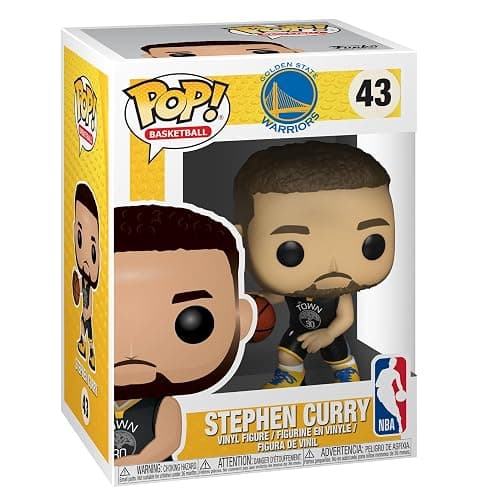Funko Pop NBA: Warriors - Stephen Curry, One Size - Collectable Vinyl Figure - Gift Idea - Official Merchandise - Toys for Kids & Adults - Sports Fans - Model Figure for Collectors and Display - Image 1