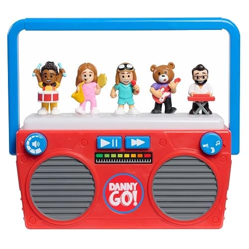 Danny Go! Music Mix-Up Boombox - Officially Licensed Interactive Sound Toy for Preschool and Elementary School Kids Inspired by Danny Go! Show - Image 1