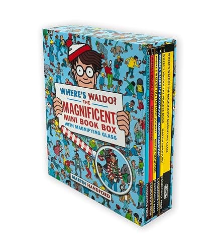 Where's Waldo? The Magnificent Mini Boxed Set: (A Compact, Travel-Sized Box Set of 5 Hidden Object Activity Books, Packed with Search & Find Puzzle Adventures - a Perfect Gift for All Ages) - Image 1