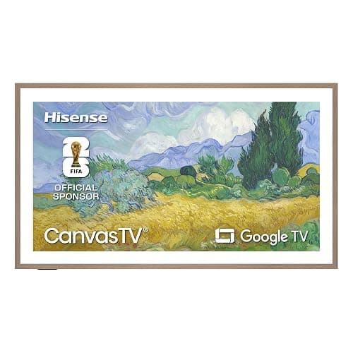 Hisense 75“ Hi-QLED S7 CanvasTV Series 4K UHD Google Smart Art TV (75S7SG, 2026 New) - 144Hz, Art Mode, Anti-Glare Panel, Dolby Vision HDR, Hi-Matte Display, Frame & UltraSlim Wall Mount Included - Image 1