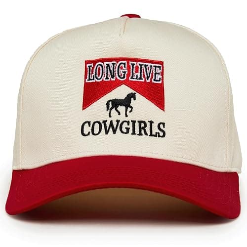 Funky Junque Vintage Canvas Snapback Hat - Adjustable 2 Tone Cap for Men Women - Put It On My, Cowboy, Girl Dad, Funny - Image 1