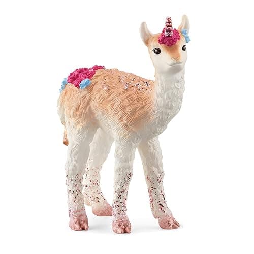 Schleich bayala, Mythical Creature Toys for Girls and Boys, Pink Llamacorn Unicorn Toy Figurine, Ages 5+ - Image 1