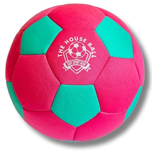 The House Ball - The Original Soft and Safe Indoor Soccer Ball Size 4 Created for Inside Your Home and Yard - Fun Soccer Gift - Perfect Kids Soccer Ball - Image 1