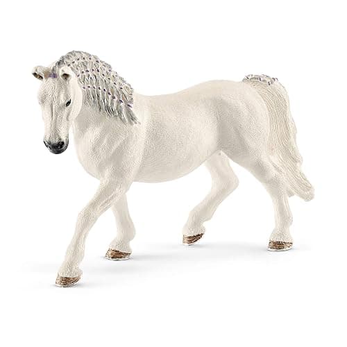 Schleich Horse Club, Horse Toys for Girls and Boys Lipizzaner Mare Horse Toy Figurine, Ages 5+, 3.9 inch - Image 1
