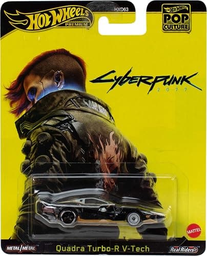 Hot Wheels Premium Toy Car, Truck or Van, 1:64 Scale Die-Cast Replica from Popular Movie, TV Show or Video Game (Styles May Vary) - Image 1