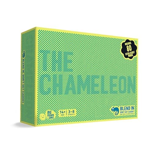 The Chameleon: Award-Winning Bluffing Board Game for Family, Adults & Friends | Includes 80 Extra Secret Words | Who is The Imposter? - Image 1