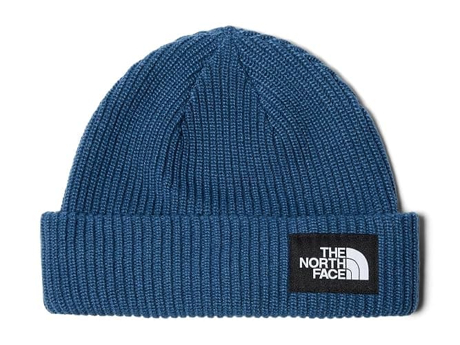 The North Face Salty Dog Lined Beanie | Cuffed Winter Hat for Men & Women, Soft Lining with Moisture Wicking FlashDry, 2 Fit Options, Shady Blue, One Size - Image 1