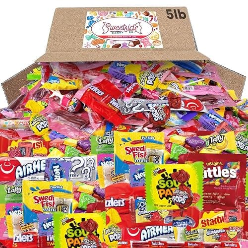 Bulk Candy Individually Wrapped - Parade Kid’s Dream, 5lb of Individually Wrapped Party Variety Mix Bag, Kid’s Favorite Sweets Giant Assorted Classic Candies for Pinata Filler, Goodie Bag - Image 1