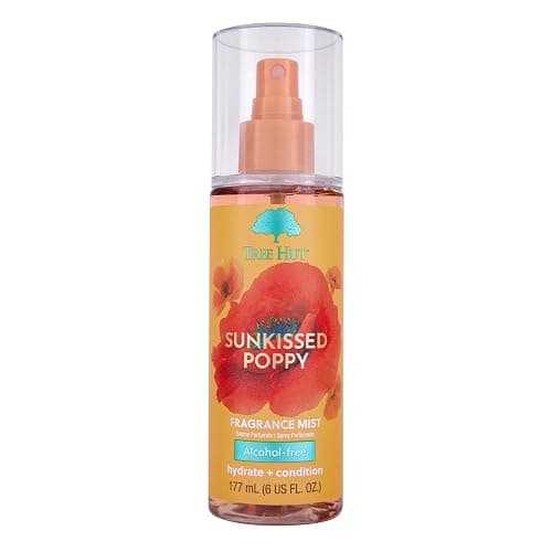 Tree Hut Sunkissed Poppy Fragrance Mist, Spritz On for a Refreshed Feel or Layer with Your Favorite Scents, Versatile Body Spray, 6 fl oz. - Image 1
