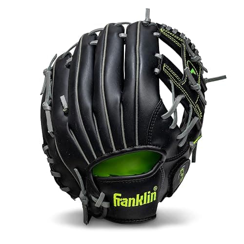 Franklin Sports Baseball and Softball Glove - Fieldmaster Adult + Youth Baseball Gloves - Men's + Women's Infield + Outfield Mitt - Image 1