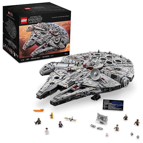 LEGO Star Wars Millennium Falcon - Building Set for Adults, Ages 16+ - Gift for Birthday - Movie Collectible Model Kit - Display in Home or Office - 75192 - Image 1