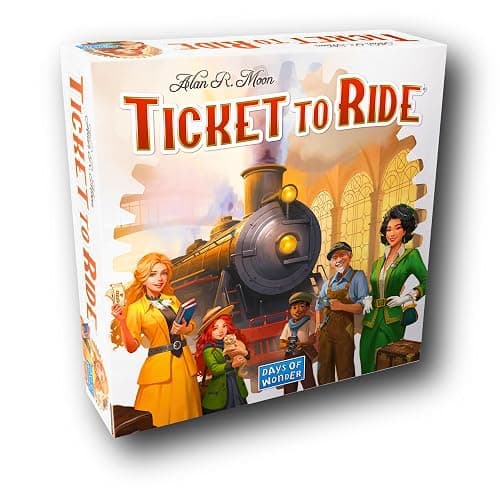 Asmodee Ticket to Ride Board Game (2025 Refresh) - A Cross-Country Train Adventure for Friends and Family, Strategy Game for Kids & Adults, Ages 8+, 2-5 Players, 30-60 Minute Playtime - Image 1