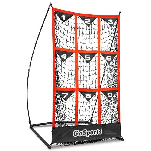 GoSports Baseball and Softball Pitching Strike Zone Target Net - Choose Your Size - Standard 49 x 30 Inches - Image 1