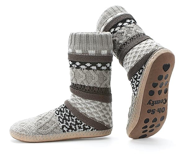cosyone1997 Women's Slipper Socks, Warm Fuzzy House Boots, Winter Fluffy Indoor Shoes, Cozy Christmas Gifts Unique - Image 1