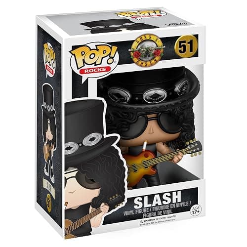 Funko Pop Rocks: Guns N' Roses - Slash - Guns N Roses - Collectable Vinyl Figure - Gift Idea - Official Merchandise - Toys for Kids & Adults - Music Fans - Model Figure for Collectors and Display - Image 1