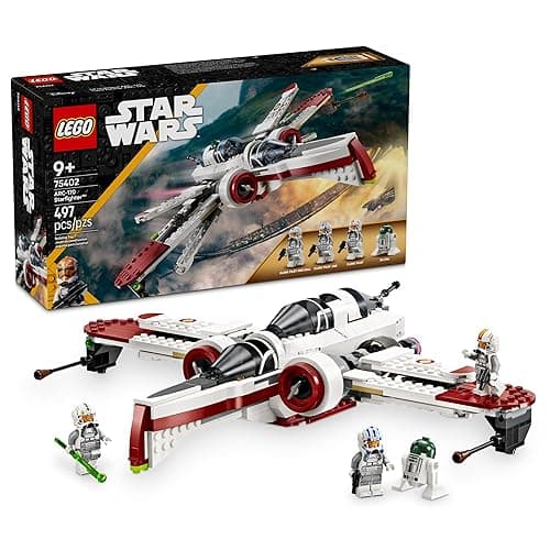LEGO Star Wars: Revenge of The Sith ARC-170 Starfighter Spaceship Building Toy - Kids Star Wars Toy for Boys and Girls, Ages 9+ - Gift Idea for Birthdays - 75402 - Image 1