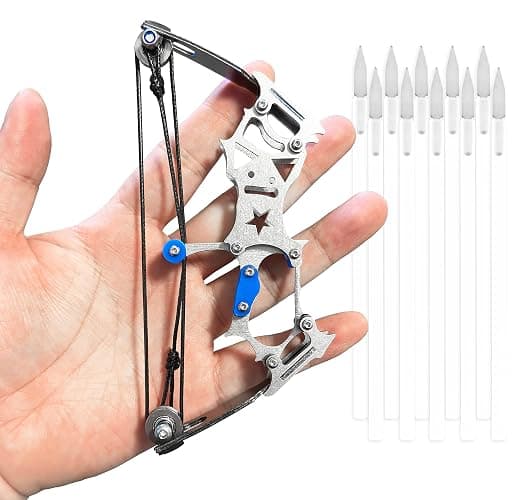 Archery Bow Set Left and Right Hand Compound Bow Hunting Bow Metal Material Catapult RH/LH for Practice Archery - Image 1
