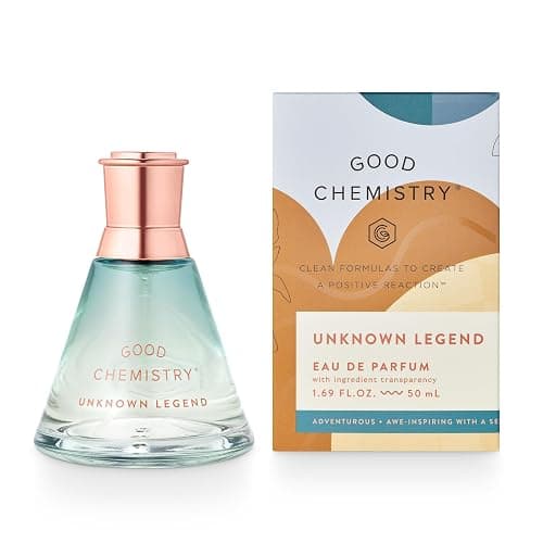Good Chemistry Unknown Legend Eau de Parfum, 1.7 fl oz - Perfume | Eucalyptus, Violet Leaf & Charcoal Santal notes, long lasting, clean & vegan fragrance, warm scent for daily wear - Image 1