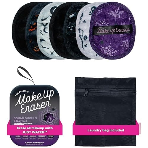 The Original Makeup Eraser, 7-Day Set, Erase All Makeup with Just Water, Including Waterproof Mascara, Eyeliner, Foundation, Lipstick, Sunscreen, and More! - Image 1