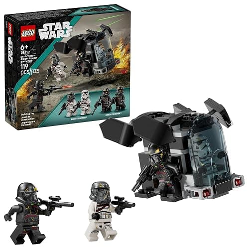 LEGO Star Wars Death Trooper & Night Trooper Battle Pack Kids Toy - Building Set for Pretend Play - Ahsoka Series Model Kit for Boys and Girls, Ages 6+ - Birthday Gift Idea for Movie Fans -75412 - Image 1