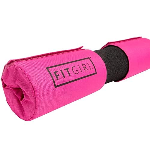 FITGIRL - Squat Pad and Hip Thrust Pad for Leg Day, Barbell Pad Stays in Place Secure, Thick Cushion for Comfortable Squats Lunges Glute Bridges, Olympic Bar and Smith Machine - Image 1