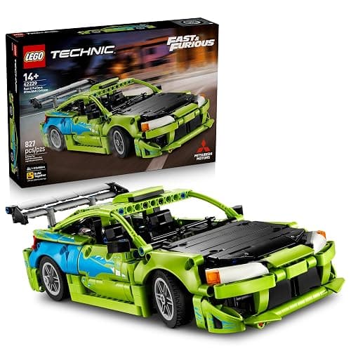 LEGO Technic Fast and Furious Mitsubishi Eclipse Car 42229 | Building Toys for Boys & Girls, Ages 14+, Toy Car Set for Display or Play, 827 pieces, Gift for Fans of the Movie - Image 1