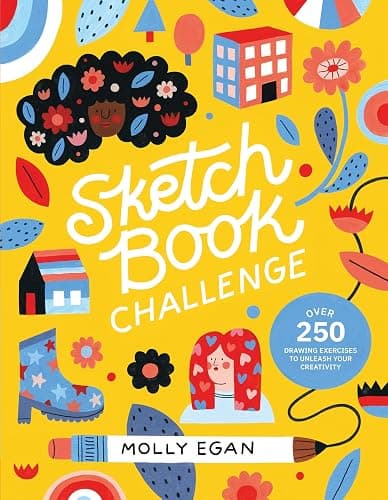 Sketchbook Challenge: Over 250 drawing exercises to unleash your creativity (Sketchbook Series) - Image 1