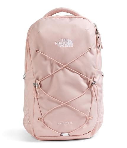 The North Face Women's Jester Everyday Laptop Backpack - Commuter Travel Bag, Laptop Sleeve, Water-Repellent, Pink Moss, One Size - Image 1