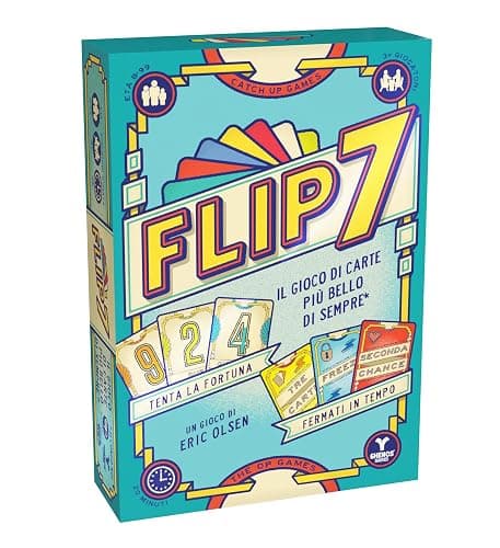 Flip 7 - Gioco di Carte in Italiano per Tutti - Party Game - Gioco Competitivo per 3+ Giocatori - Image 1