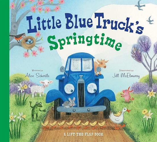 Little Blue Truck's Springtime: An Easter And Springtime Book For Kids – An Interactive Adventure with Baby Animals - Image 1