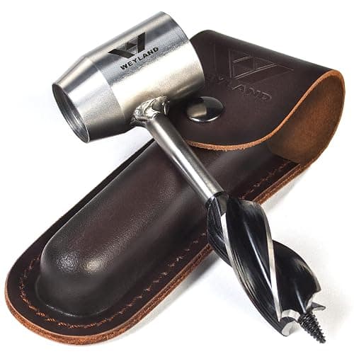 WEYLAND Bushcraft Settlers Tool Survival Hand Auger Wrench - Bush Craft Gear and Equipment Scotch Eye Wood Drill Peg and Manual Hole Maker Multitool for Camping, Bushcrafting and Outdoor Backpacking - Image 1