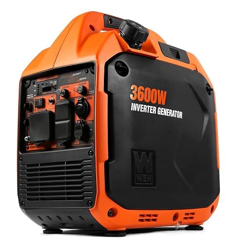 WEN 3600-Watt Portable Inverter Generator, RV-Ready, Quiet and Lightweight with Fuel Shut Off (56360i) - 3600W Generator - Image 1