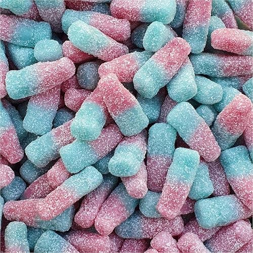 Fizzy Bubblegum Bottles Sweets │ 500 Gram Bulk Bag │ 500g │ Assorted Sweet Pick and Mix for Parties, Gifts, and Sharing. - Image 1