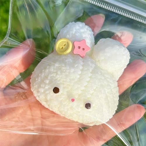 Taba Squishy Toys,Valentines Cat Paw Cute Kawaii Squeeze Toys ,Sticky Squishy Fidget Toys Silicone Squeeze Toy for Stress Relief,Cute Soft Toys,Best Valentines Gift for Anniversary - Image 1