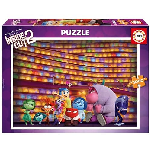 Educa - Puzzle 1000 pezzi Dentro e Fuori 2 Extreme | Puzzle animazione | Misura 68x48 cm | Include colla Fix | Per adulti 14+ (20266) - Image 1