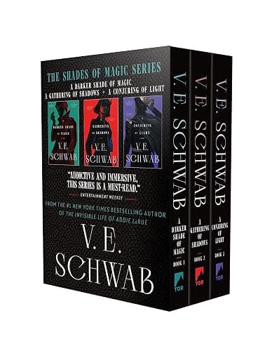 Shades of Magic Trilogy Boxed Set: A Darker Shade of Magic, A Gathering of Shadows, A Conjuring of Light - Image 1