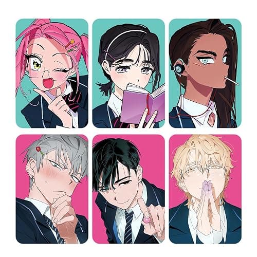 Alien Stage Anakt School Uniform Collectible Photocards – Officially Licensed ALNST 6-Card Pack, Premium Anime Merch for Fans - Image 1