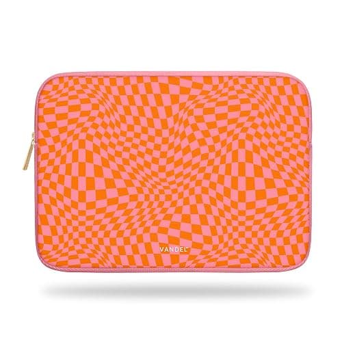 Vandel MacBook Air 13 inch Laptop Sleeve, Fits 13-13.3 inch Laptops: Neoprene MacBook Pro & Air Case, Chromebook, HP Soft Cover | Thin Computer Carrying Bag, Pink Mac (M1 & M2) Pouch - Image 1