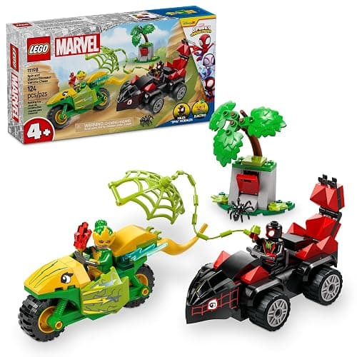 LEGO Marvel Team Spidey Web Spinner Headquarters Building Toy - Spidey and His Amazing Friends Toys Playset for Boys & Girls, Ages 4+ - Gift for Birthday - 10794 - Image 1