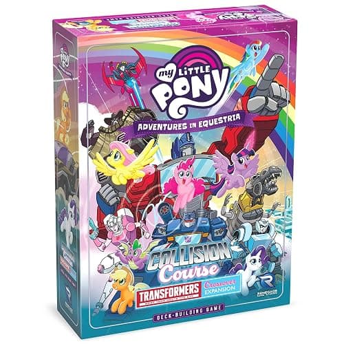 Renegade Games: My Little Pony: DBG Collision Course A Transformers Crossover Expansion - Adventures in Equestria Deck-Building, Ages 14+, 1-4 Players - Image 1