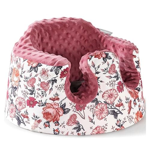 Seat Cover Compatible with Bumbo and Nuby Seat, Booster Seats Accessories, Soft Breathable Cover for Baby Girl Boy, Cover Only - Image 1
