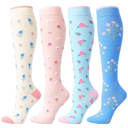 LEVSOX Compression Socks Women and Men, 20-30mmHg, Best for Nurses, Travel, Pregnancy - Image 1