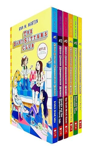 The Babysitters Club Books 1 - 6 Collection Set by Ann M. Martin (Kristy's Great Idea, Claudia and the Phantom Phone Calls, The Truth About Stacey, Mary Anne Saves the Day & Kristy's Big Day) - Image 1