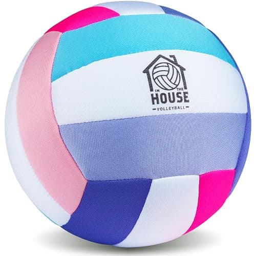 U Scored Sports in The House Soft Indoor Volleyball for Boys & Girls (Ages 3+) – Realistic Feel - Training Ball for Indoor Play - Bring Vball Practice Home - Great Gift for Any Volleyball Player - Image 1